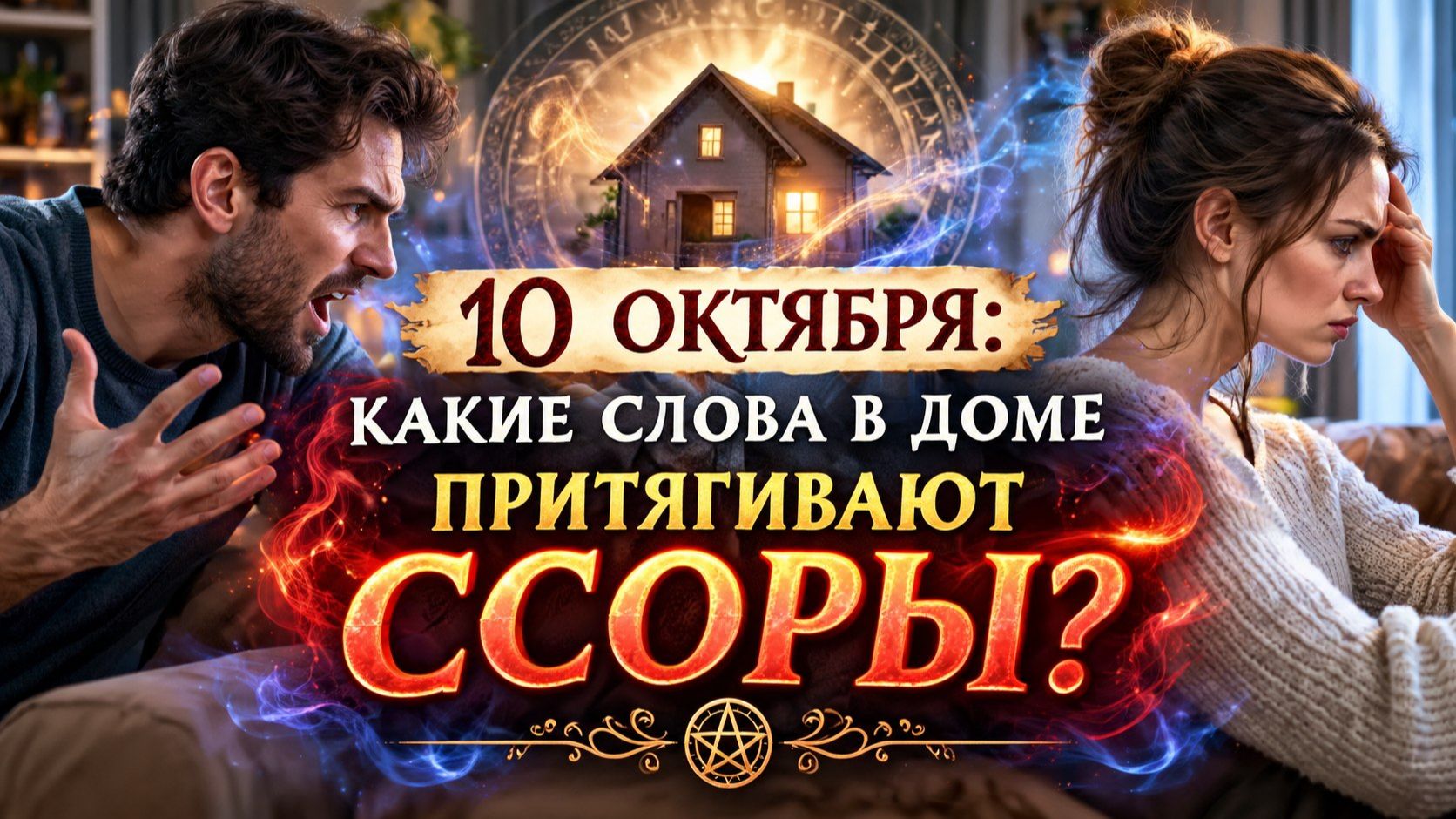 10 октября_ какие слова в доме притягивают ссоры