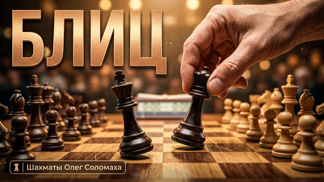 ДЕБЮТНАЯ КАТАСТРОФА. ШАХМАТЫ БЛИЦ