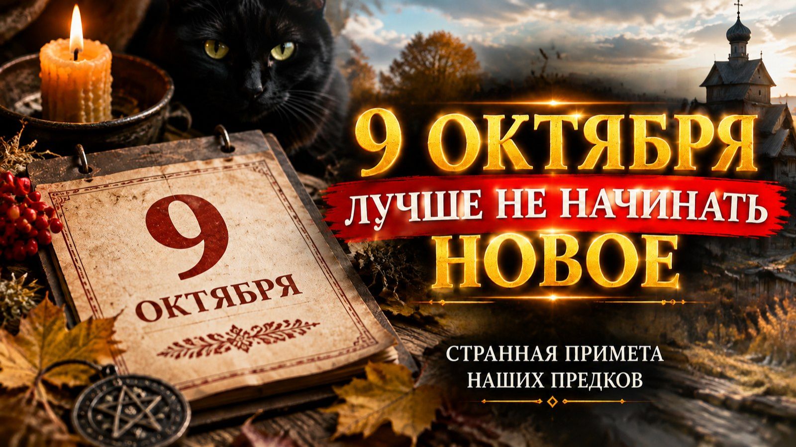 9 октября_ Иван Богослов и знаки, кому улыбнётся Фортуна