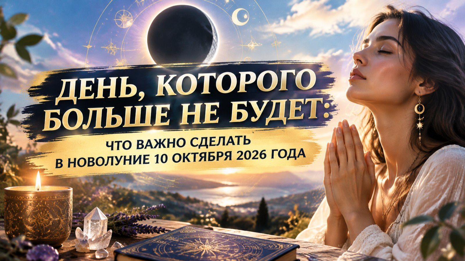 День, которого больше не будет_ что важно сделать в Новолуние 10 октября 2026 года.