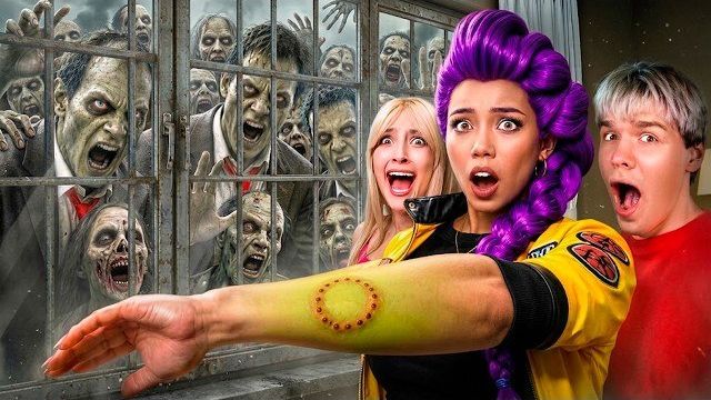 🕵️♂️ СНЯЛ НА КАМЕРУ: Зомби напали на беременную Руми из Huntrix в 3:00 Ночи! 💥 Дикий Шок!