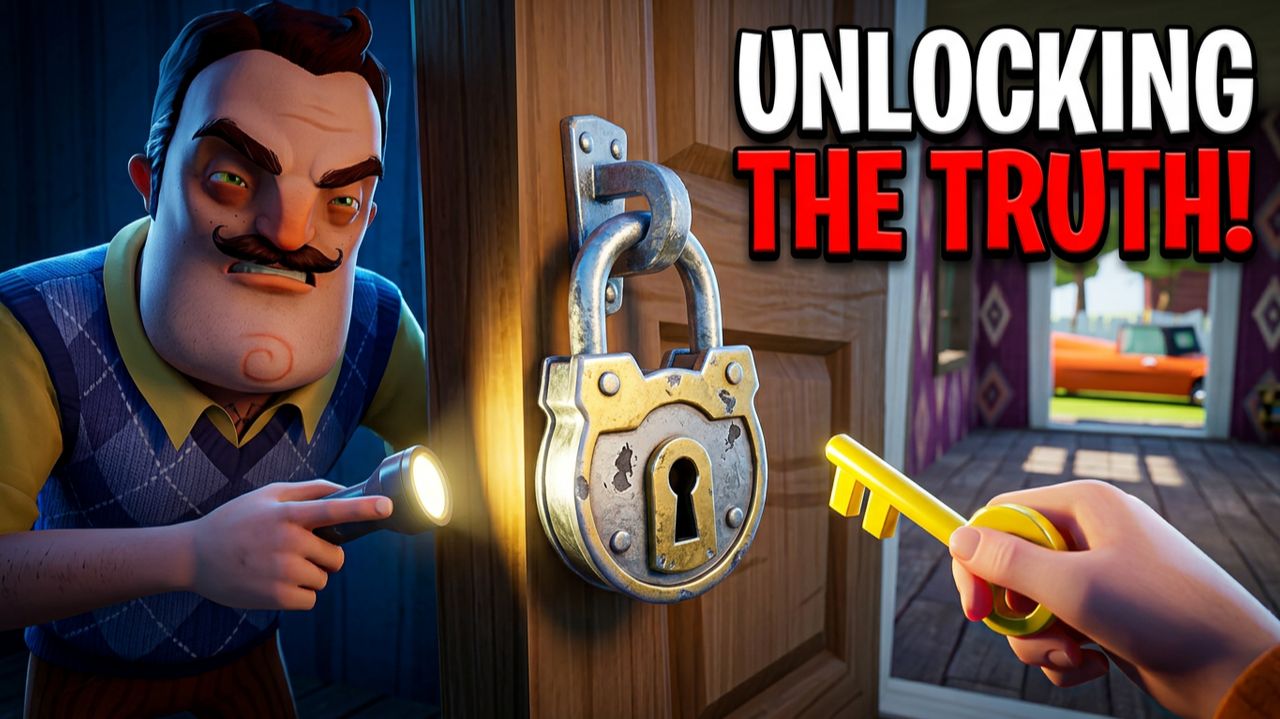 Я НАШЕЛ ЭТО В ДОМЕ ПРИВЕТ СОСЕДА! HELLO NEIGHBOR