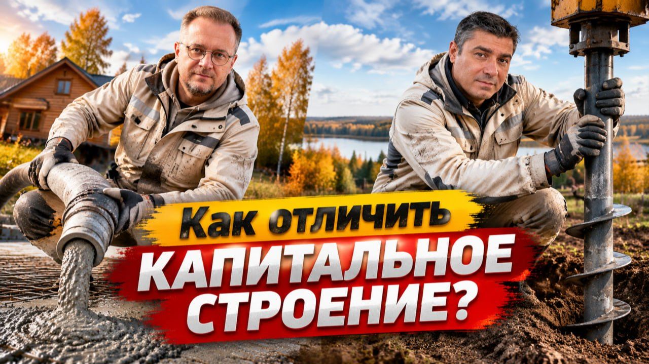 Капитальное или нет? Главная ошибка при стройке