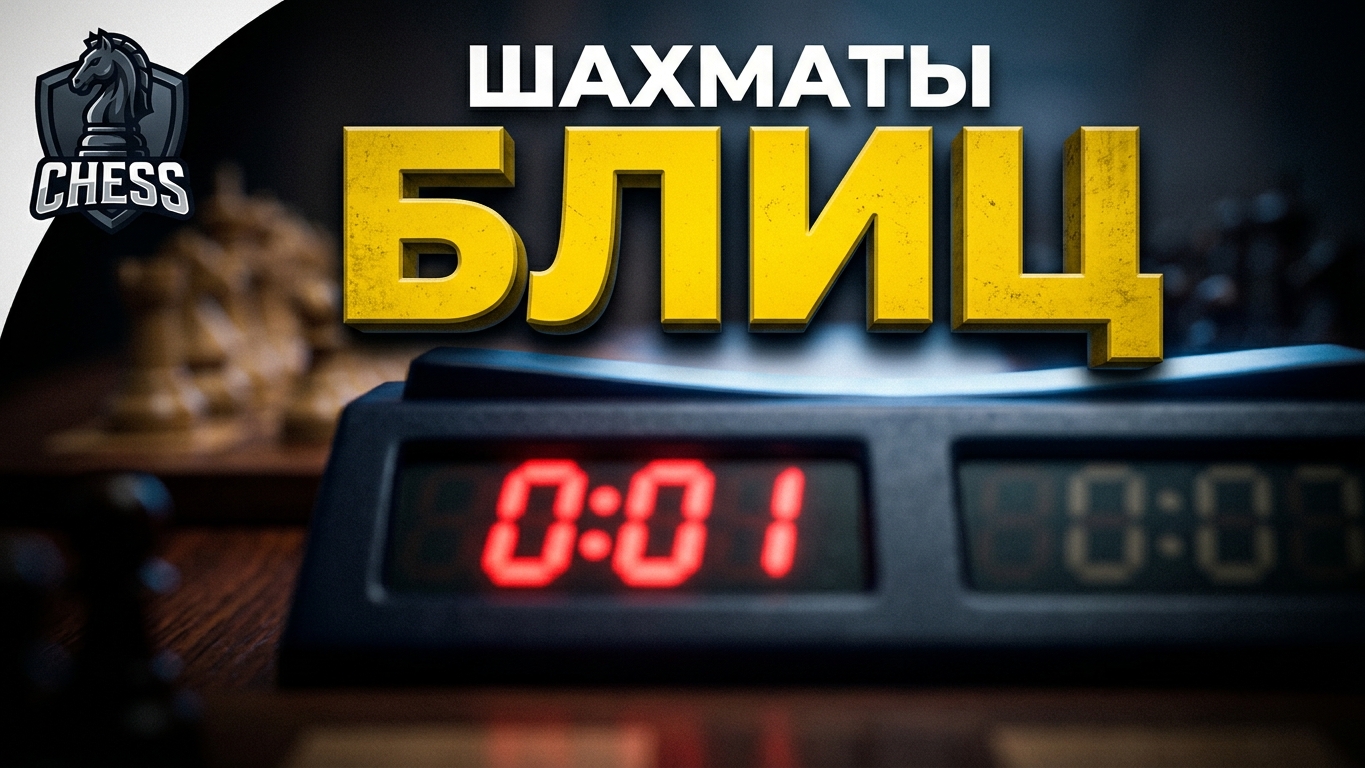 ПОЙМАЛ НА КОНТРАТАКЕ. ШАХМАТЫ БЛИЦ