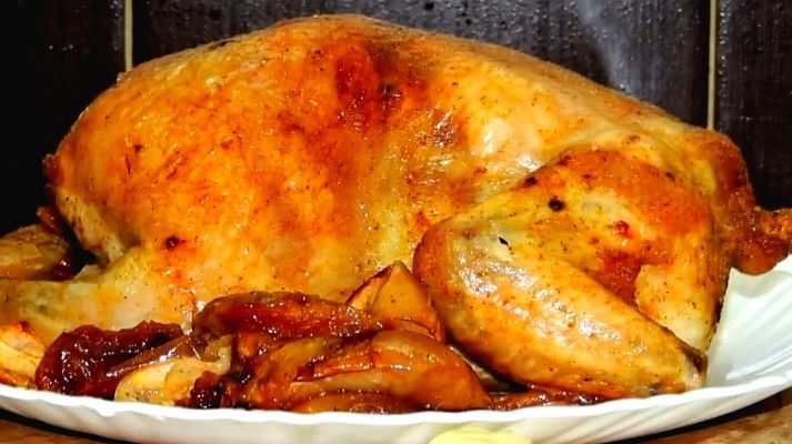 КУРИЦА С ЯБЛОКАМИ 😋👍