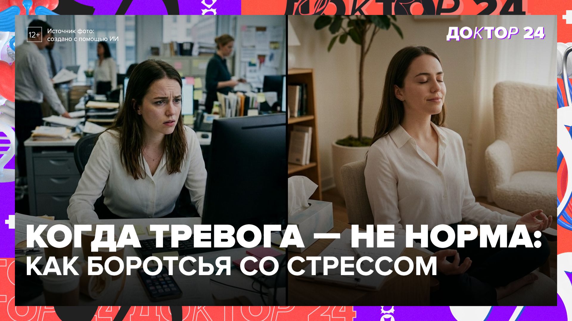 Жизнь в постоянном стрессе: за какими симптомами прячется тревожное расстройство | Доктор 24