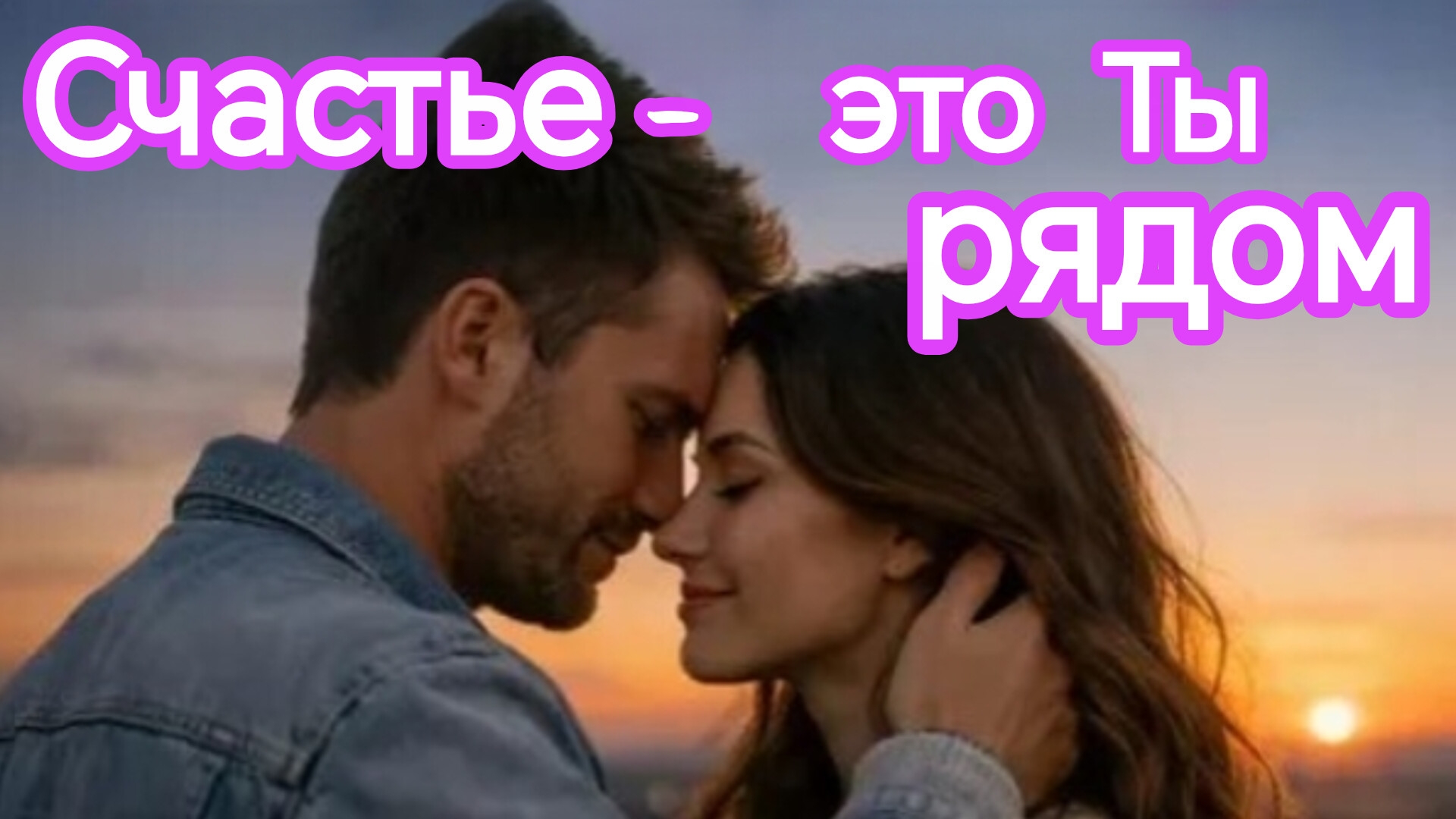 СЧАСТЬЕ - ЭТО ТЫ РЯДОМ. Песни для души.