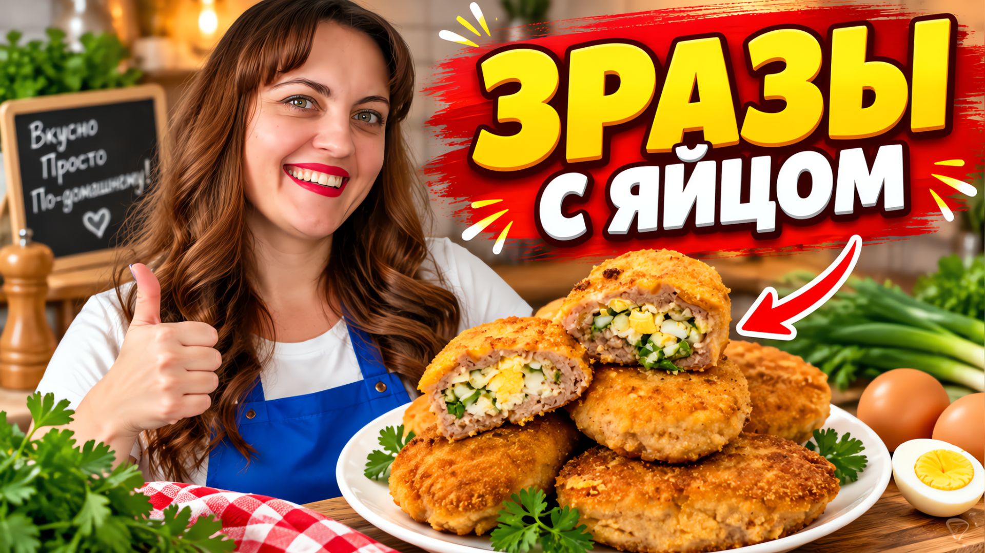 Мясные зразы с яйцом вкуснее обычных котлет в разы!