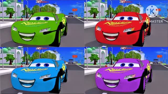 МУЛЬТИКИ ПРО МАШИНКИ Молния Маквин Едет и Танцует 🚗💨🔥