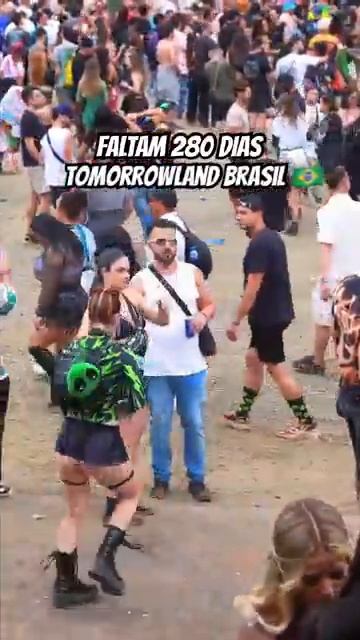 Tomorrowland Brasil Dance rave dance girl