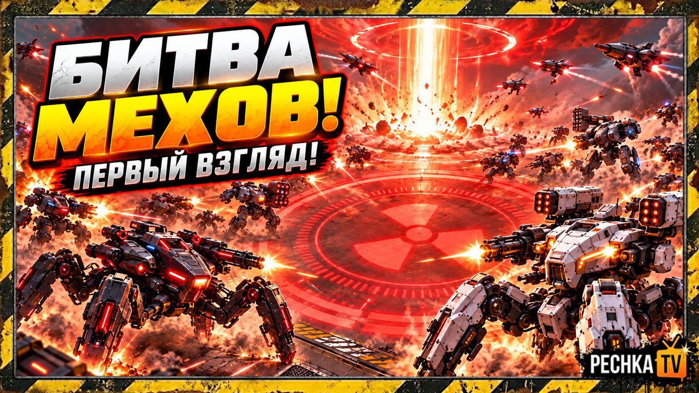 БИТВА ОГРОМНЫХ МЕХОВ! ПЕРВЫЙ ВЗГЛЯД НА APEX MECHS BATTLE: AUTO WAR