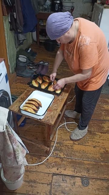Пироги с мясом.