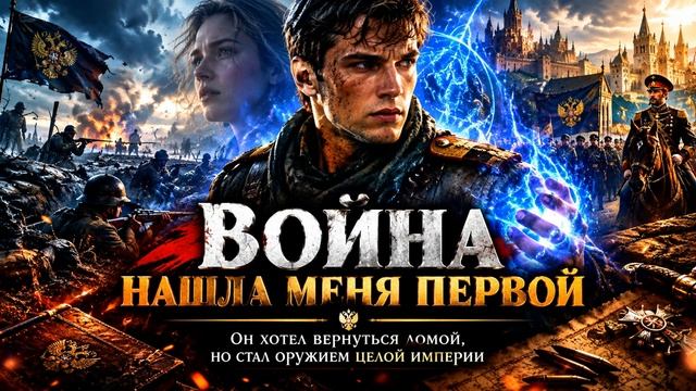 Аудиокнига полностью. Попаданцы. «Война нашла меня первой» Книга 1 из 3
