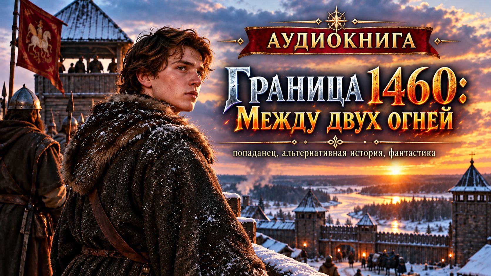 АУДИОКНИГА: ГРАНИЦА 1460. МЕЖДУ ДВУХ ОГНЕЙ | ПОПАДАНЕЦ, АЛЬТЕРНАТИВНАЯ ИСТОРИЯ