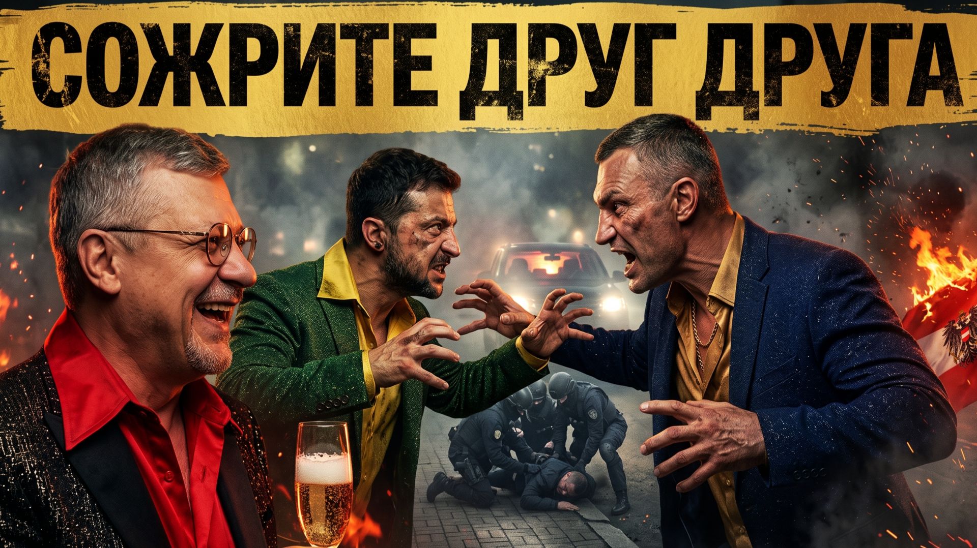 СМЕРТЕЛЬНАЯ СХВАТКА ЗЕ И КЛИЧКО. ФЮРЕР И  ЖЕРТВЫ. ШПИОНЫ В ВЕНЕ. ТРАМП ОБЬЯВИТ ПЕРЕМИРИЕ? МОСИЙ