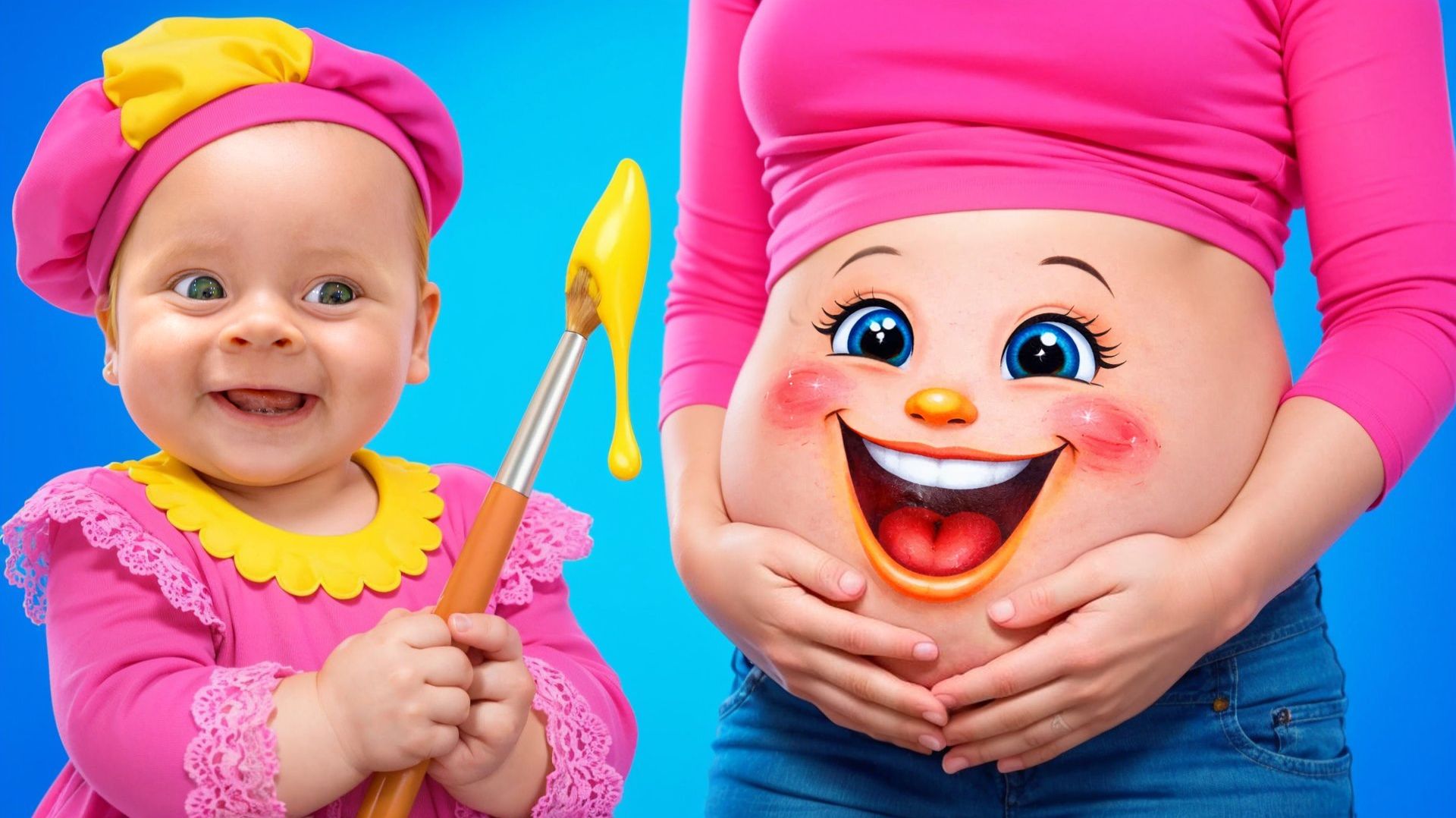 👶 Мама ждет малыша! Сюрприз для старшего брата и сестренки! 😲💖