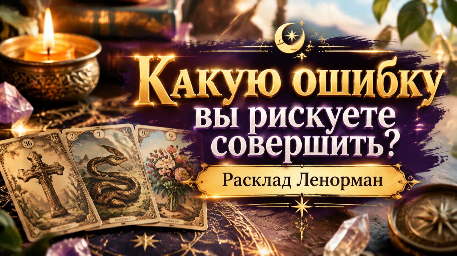 Какую ошибку вы рискуете совершить. Расклад Ленорман