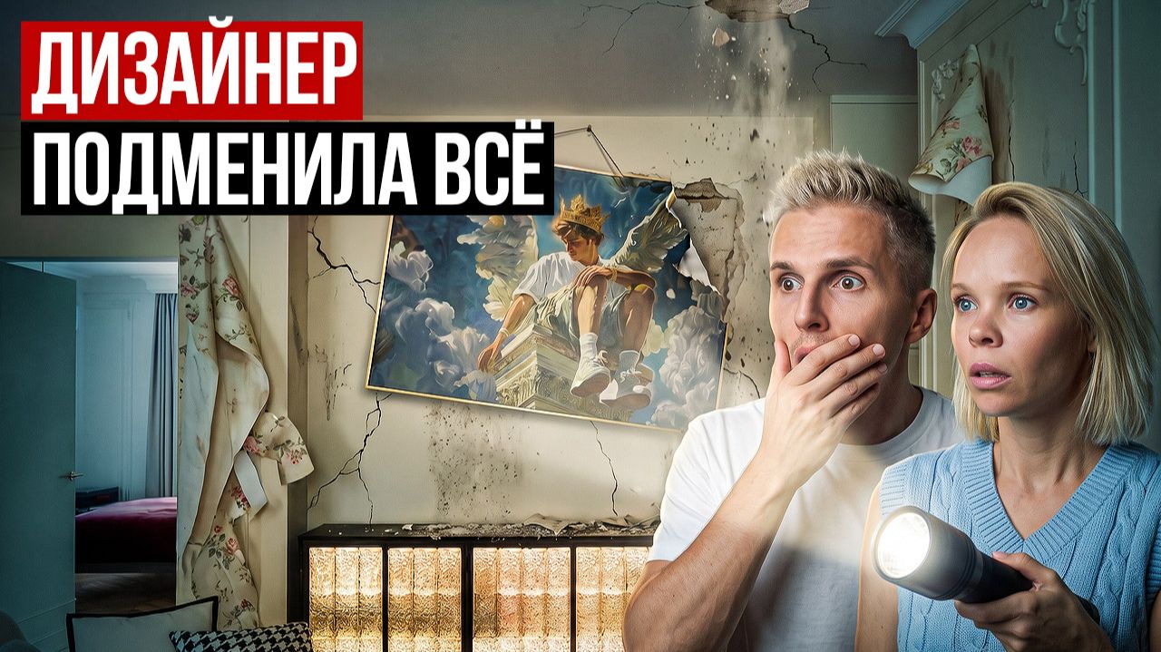 РЕМОНТ, КОТОРЫЙ ПРИШЛОСЬ ПЕРЕДЕЛЫВАТЬ: квартира 74 м² в сталинке после дизайнера | Олег Влади