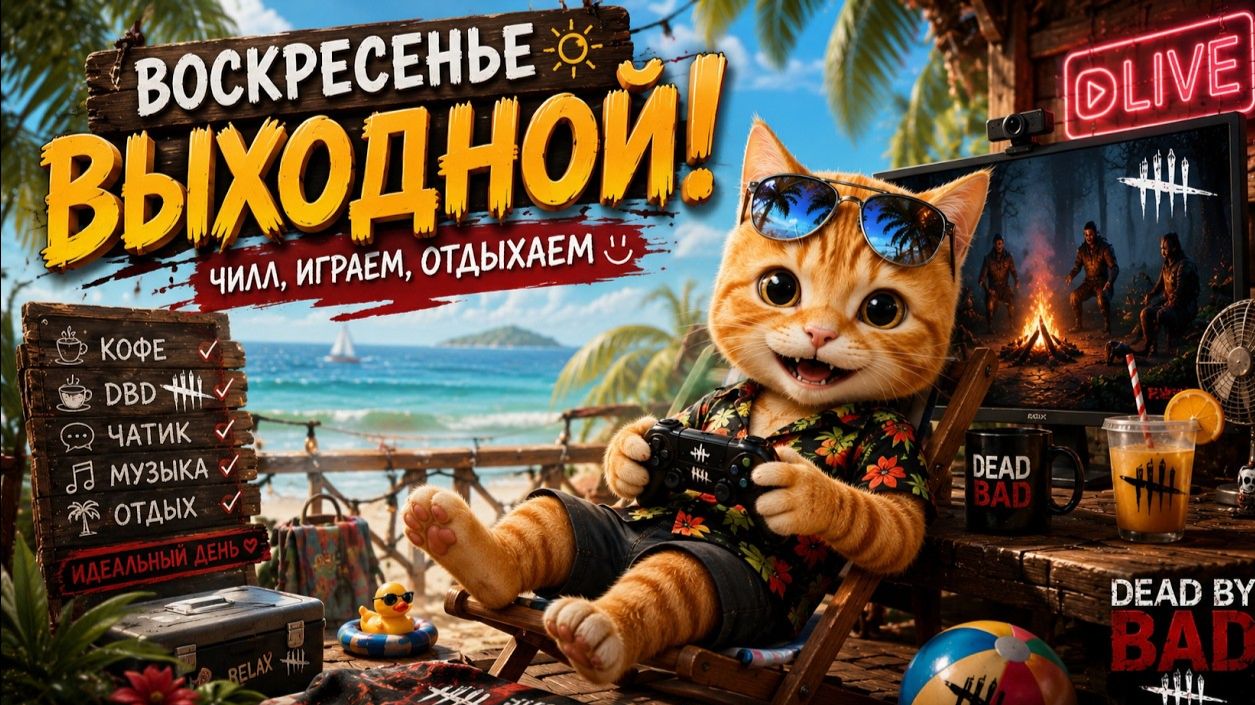 ВОСКРЕСНЫЕ КОТОМАНСЫ 🐱🔪 | Dead by Daylight стрим
