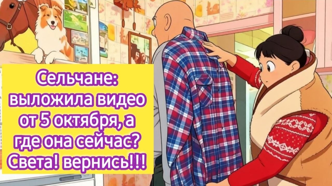 Сельчане: выложила видео от 5 октября, а где она сейчас? Света! вернись!!!