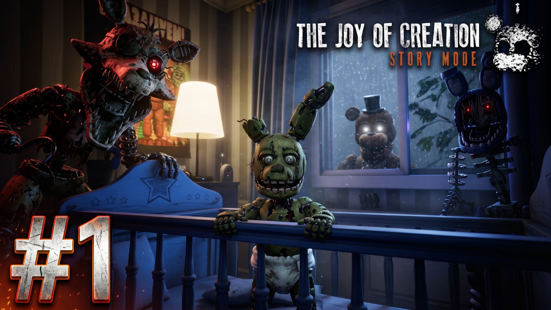 🔪ОНИ ПРИШЛИ ЗА МНОЙ В ДЕТСКУЮ🔪The Joy of Creation: Story Mode #1