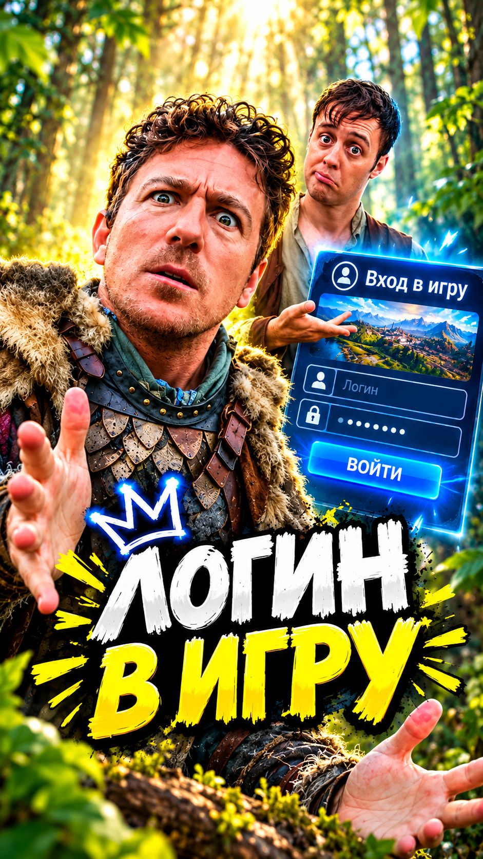 Когда нужно залогиниться в игру / Epic NPC Man на русском #shorts
