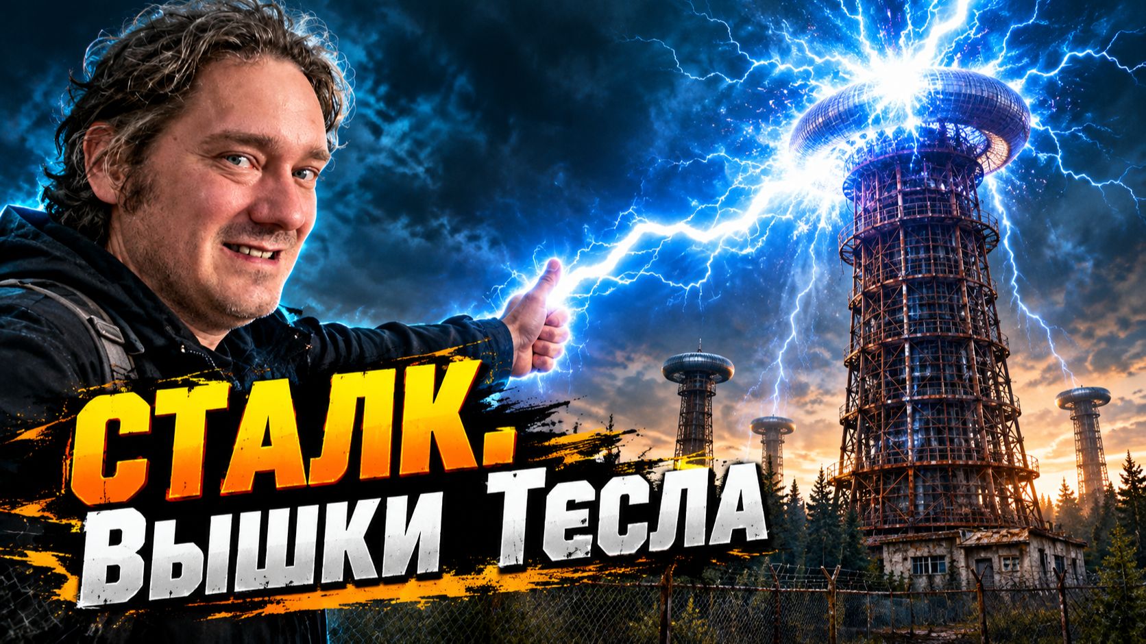 Вышки Тесла в Подмосковье. Сталк за вас