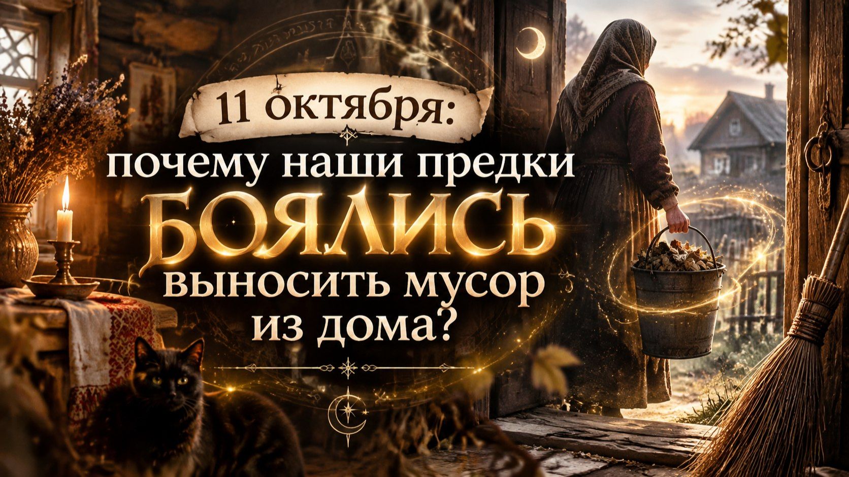 11 октября_ почему предки боялись выносить мусор.