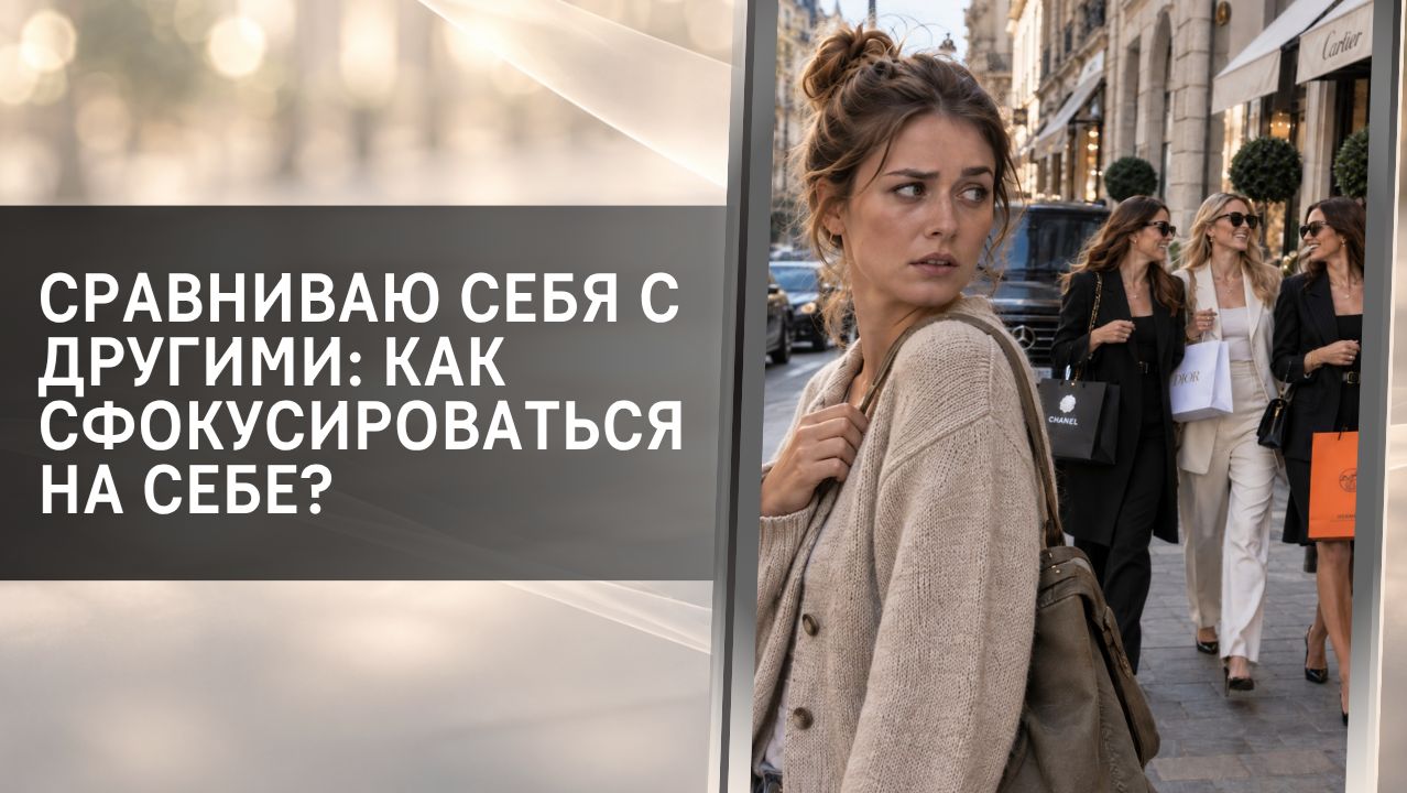 Сравниваю себя с другими: как сфокусироваться на себе?