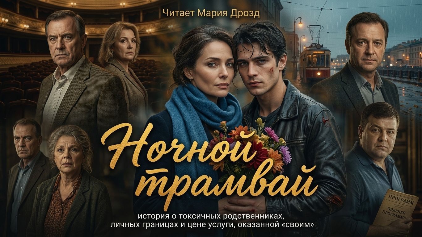 Аудио рассказ «Ночной трамвай» Истории из жизни. Аудиокнига. Реальные истории