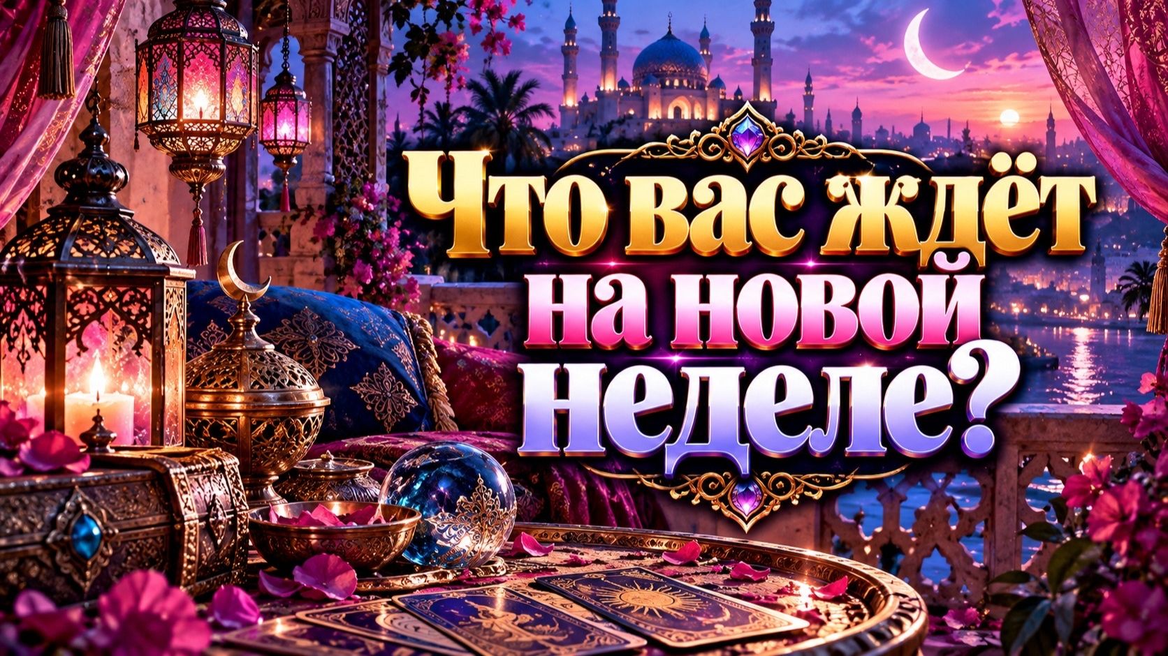 Что вас ждёт на новой неделе? Гадание пасьянс Tarot Cards