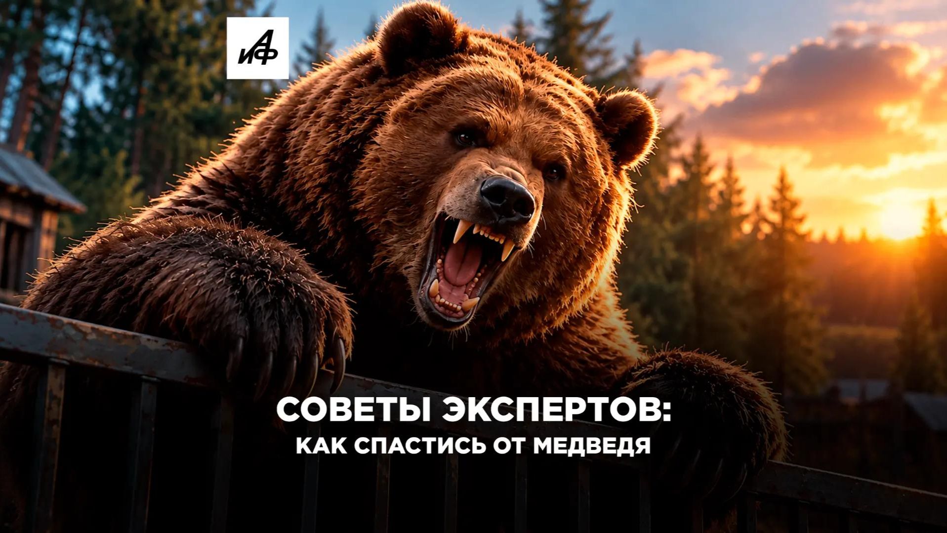 Как спастись от медведя: советы экспертов
