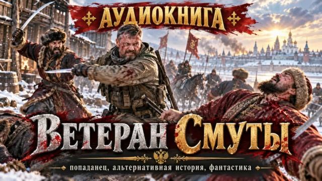 АУДИОКНИГА: ВЕТЕРАН СМУТЫ | ПОПАДАНЕЦ, АЛЬТЕРНАТИВНАЯ ИСТОРИЯ