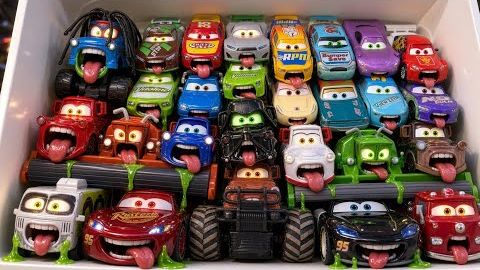Мультики для детей, Все Любимые Герои Disney Pixar Cars! Распаковываем Крутые Машинки!