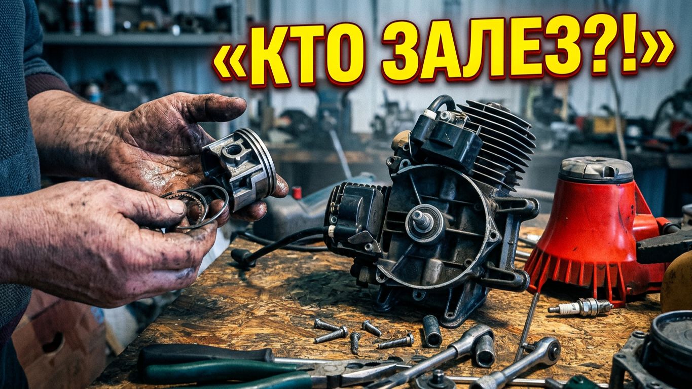 Ремонт бензотриммеров.