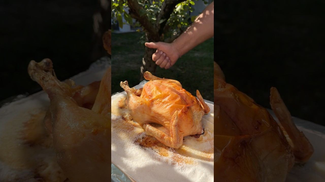 КУРИЦА на СОЛИ. Самый простой способ — приготовить СОЧНУЮ курицу