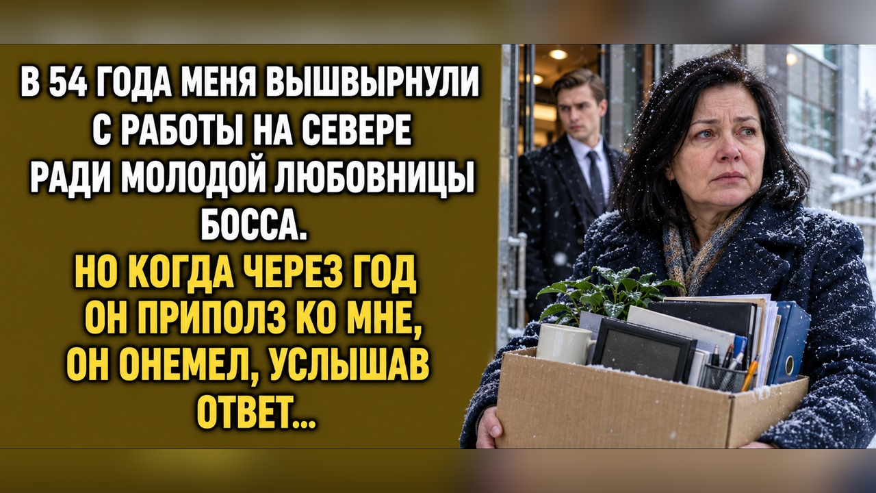 Истории из жизни|Уволил ради молодой ЛЮБОВНИЦЫ|Аудио рассказы|Аудиокниги слушать онлайн