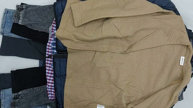 Мужской микс зимний секонд оптом 3 пак