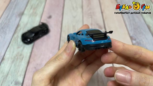 Машинки VROOMIX металлические гоночные 4шт - видео