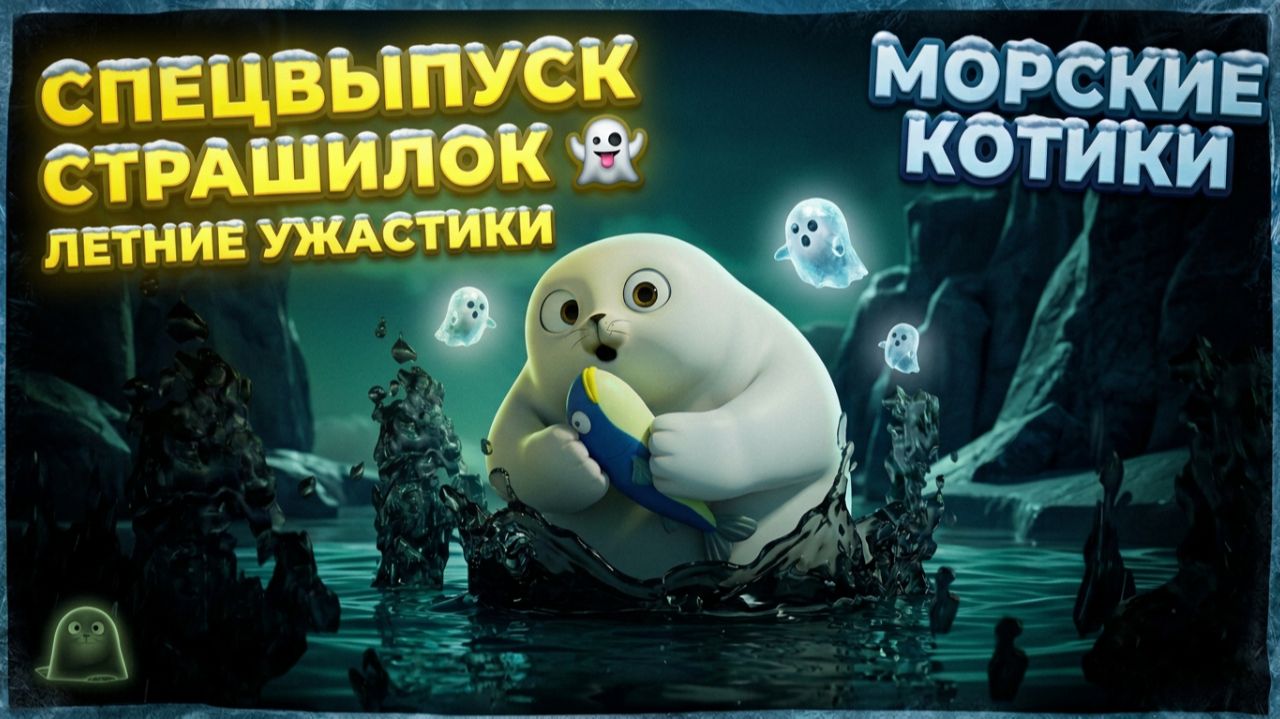 Морские Котики: Спецвыпуск страшилок 🧊👻 Летние ужастики