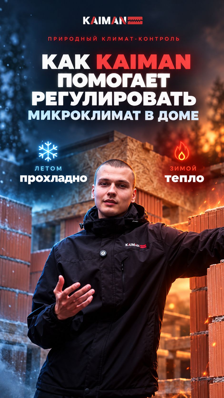 Керамические блоки KAIMAN