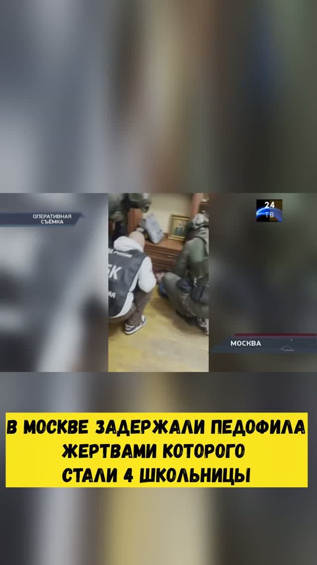 В Москве задержан серийный педофил, совращавший школьниц в интернете.