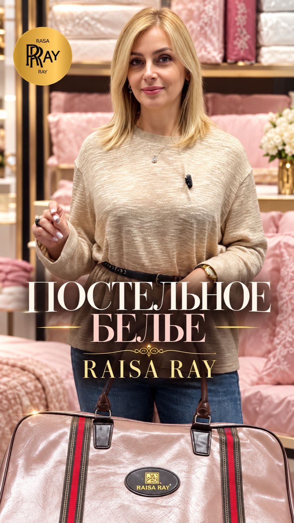 ОДИН КОМПЛЕКТ — И СПАЛЬНЯ ВЫГЛЯДИТ ИНАЧЕ😍 ПОСТЕЛЬНОЕ БЕЛЬЕ RAISA RAY🔥 МОСКВА