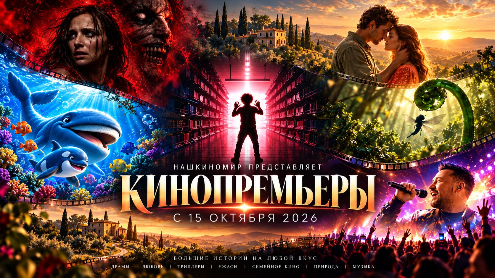 Обзор новинок кинопроката с 15 октября 2026