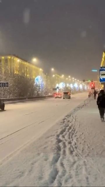 Сегодня в Норильске наступила настоящая зима
