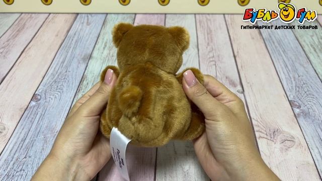 Игрушка мягкая AURORA Медвежонок Арти текстильная 12см - видео