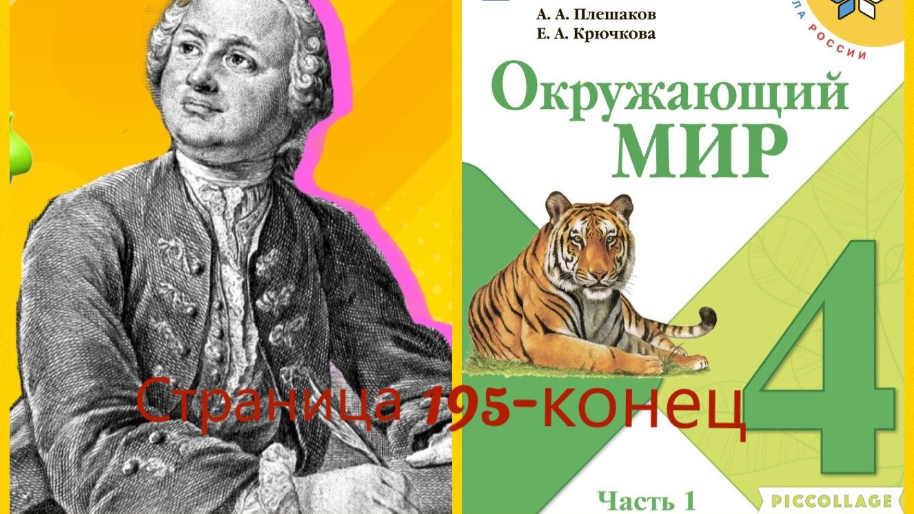 Окружающии мир 4 класс
