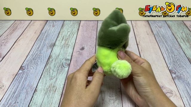 Игрушка мягкая Аврора брокколи Луиджи текстильная 12см - видео