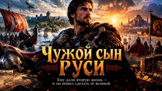 Аудиокнига полностью. Попаданцы. «Чужой сын Руси» Книга 1 из 4