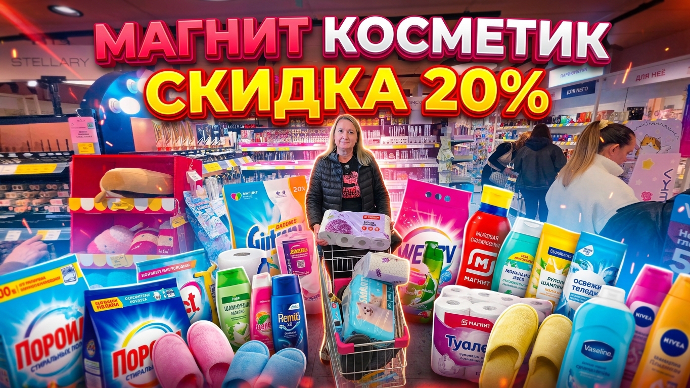 МАГНИТ КОСМЕТИК🧲КУДА Столько НАБРАЛИ НА 2150🤯КУПИЛИ Даже АНДРЕЮ😱